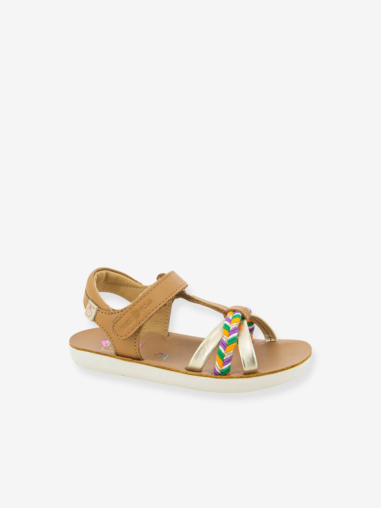 Goa Salome Sandals by SHOO POM caramel Shoes Vertbaudet