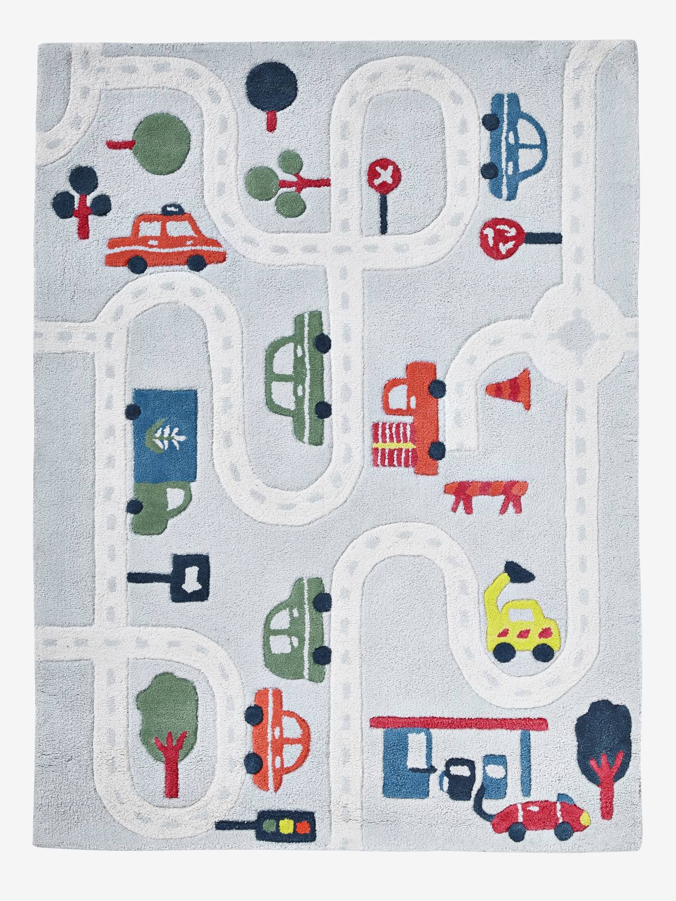 race car track rug