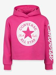 Hooded Sweatshirt, Chuck Patch Cropped Hoodie by CONVERSE