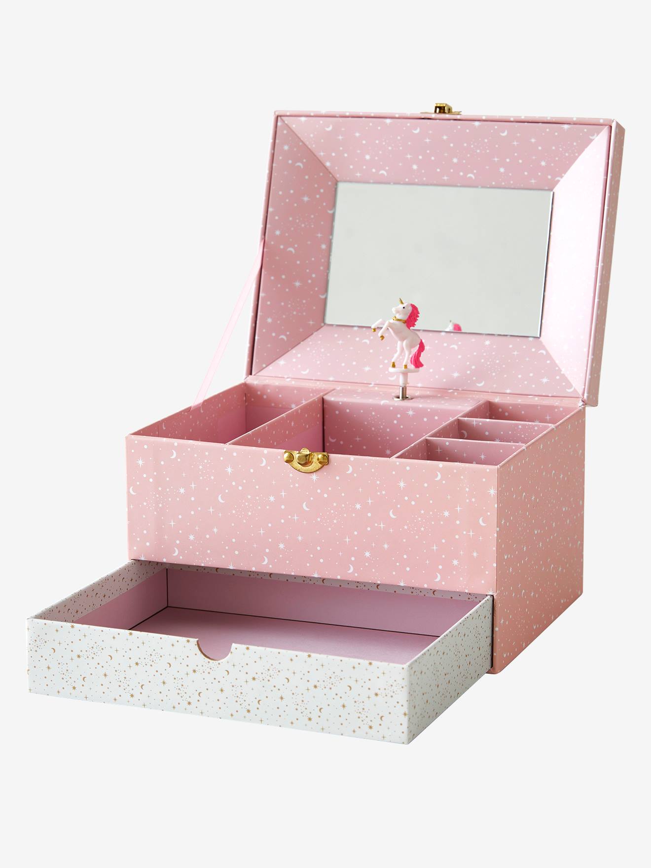 Unicorn Music Box light solid with design