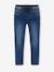 Straight Cut Denim-Effect Fleece Trousers, for Boys BLACK DARK SOLID+BLUE MEDIUM TWO COLOR/MULTICOL+BLUE MEDIUM WASCHED+double stone+Grey Denim 