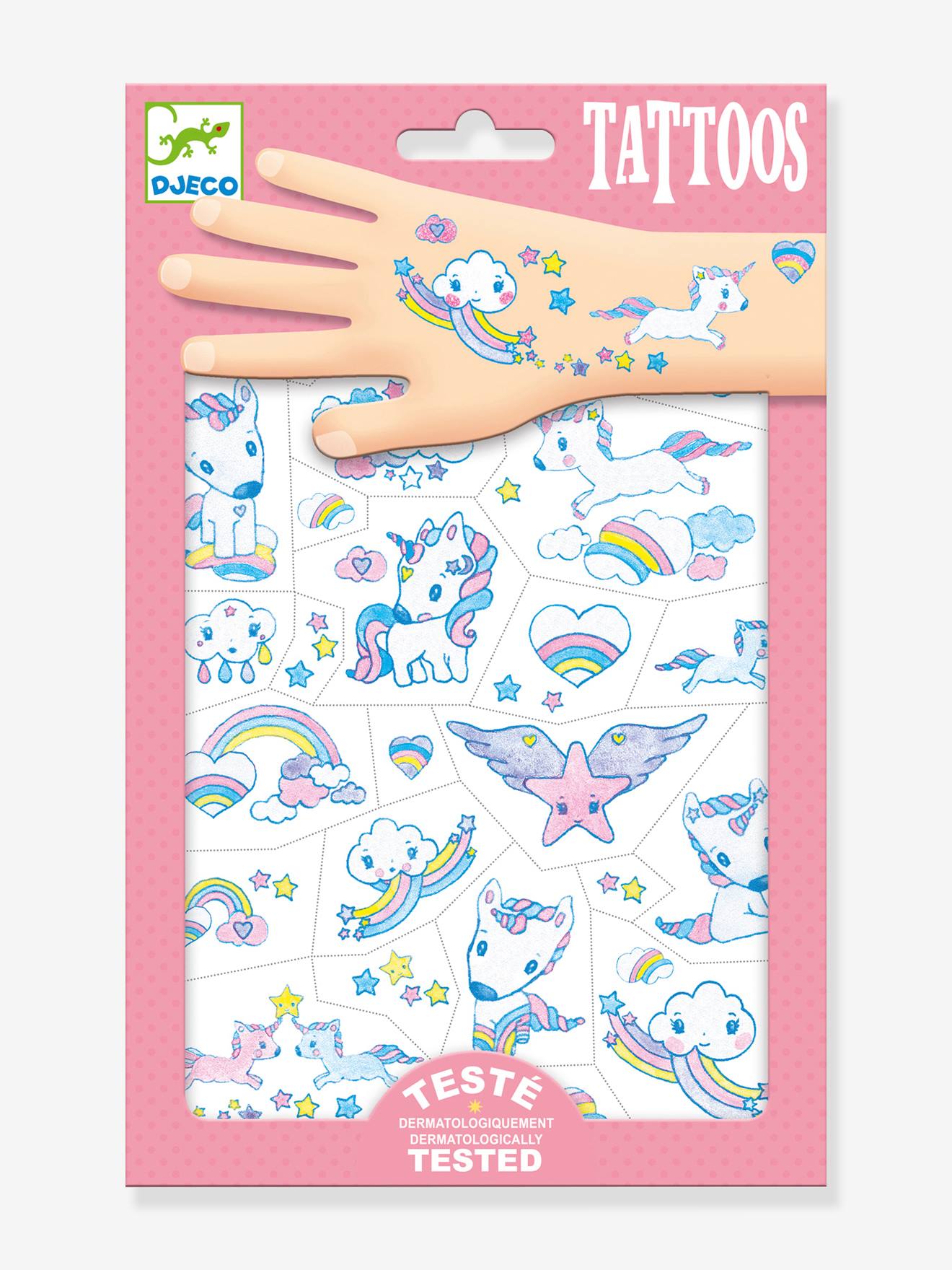 Unicorn Tattoos by DJECO rose