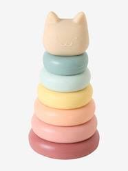 Toys-Cat Stacking Tower in Silicone