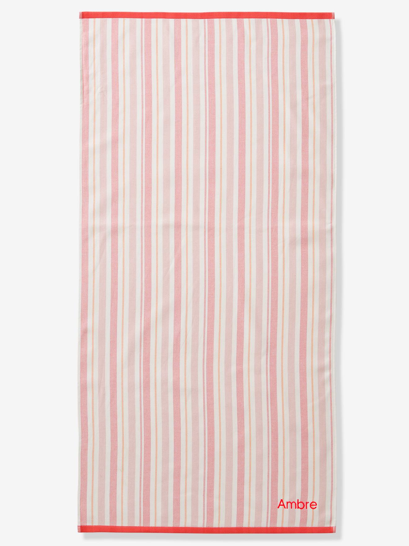 Fouta Beach Bath Towel striped