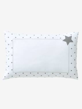 Image of Baby Pillowcase, Star Shower Theme white