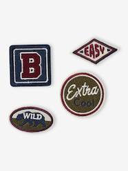 Boys-Accessories-Pack of 4 Iron-on Patches for Boys