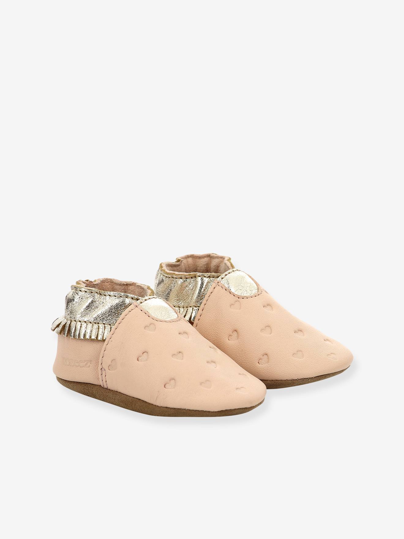 Indoor Shoes in Soft Leather for Babies