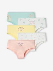 Girls-Pack of 5 Shorties for Girls