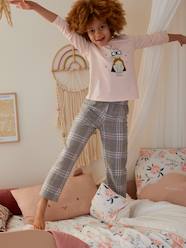 Girls-Nightwear-Supercat Pyjamas in Jersey Knit & Flannel for Girls