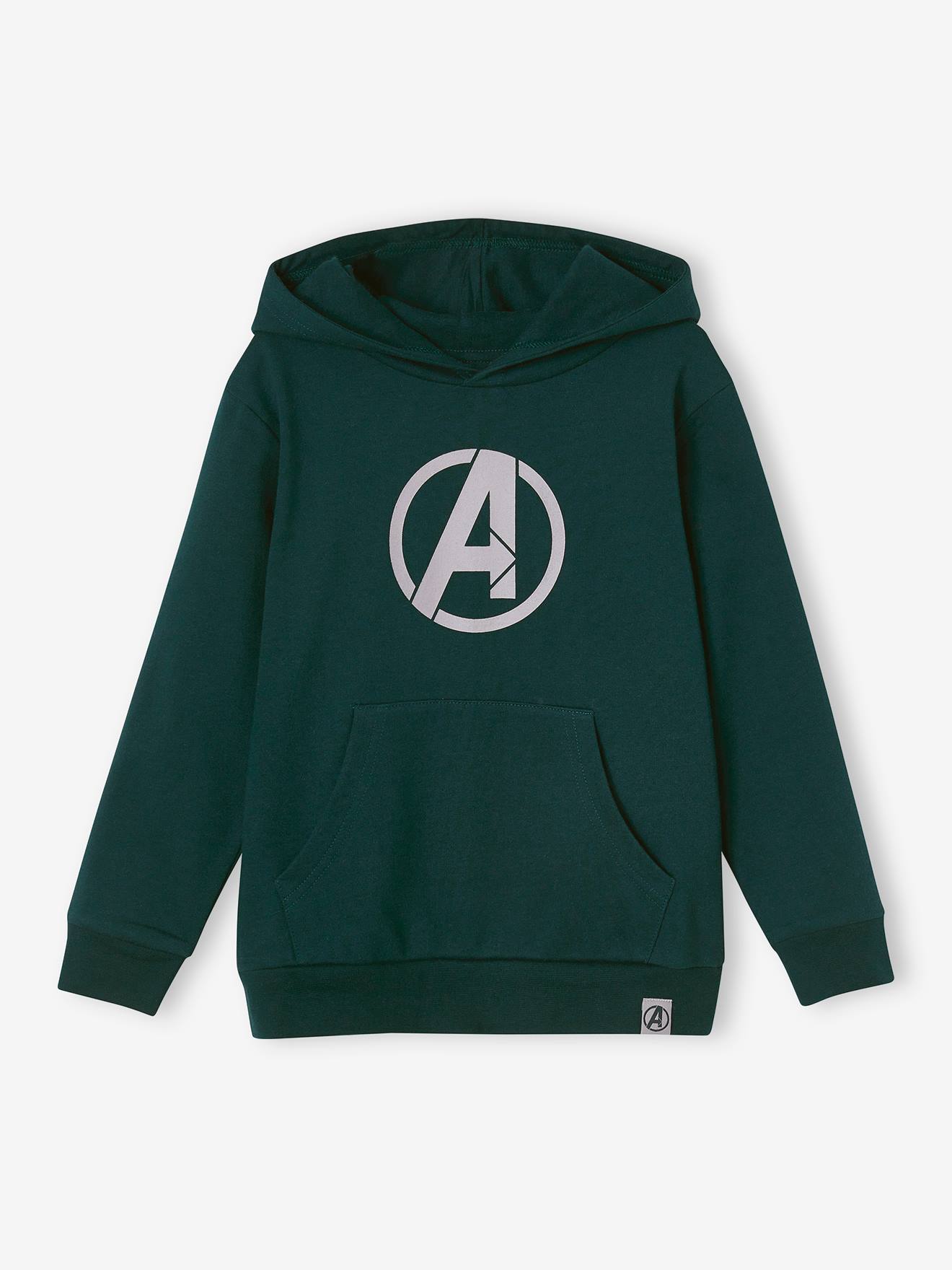 Hoodie for Boys, the Avengers by Marvel(r) fir green