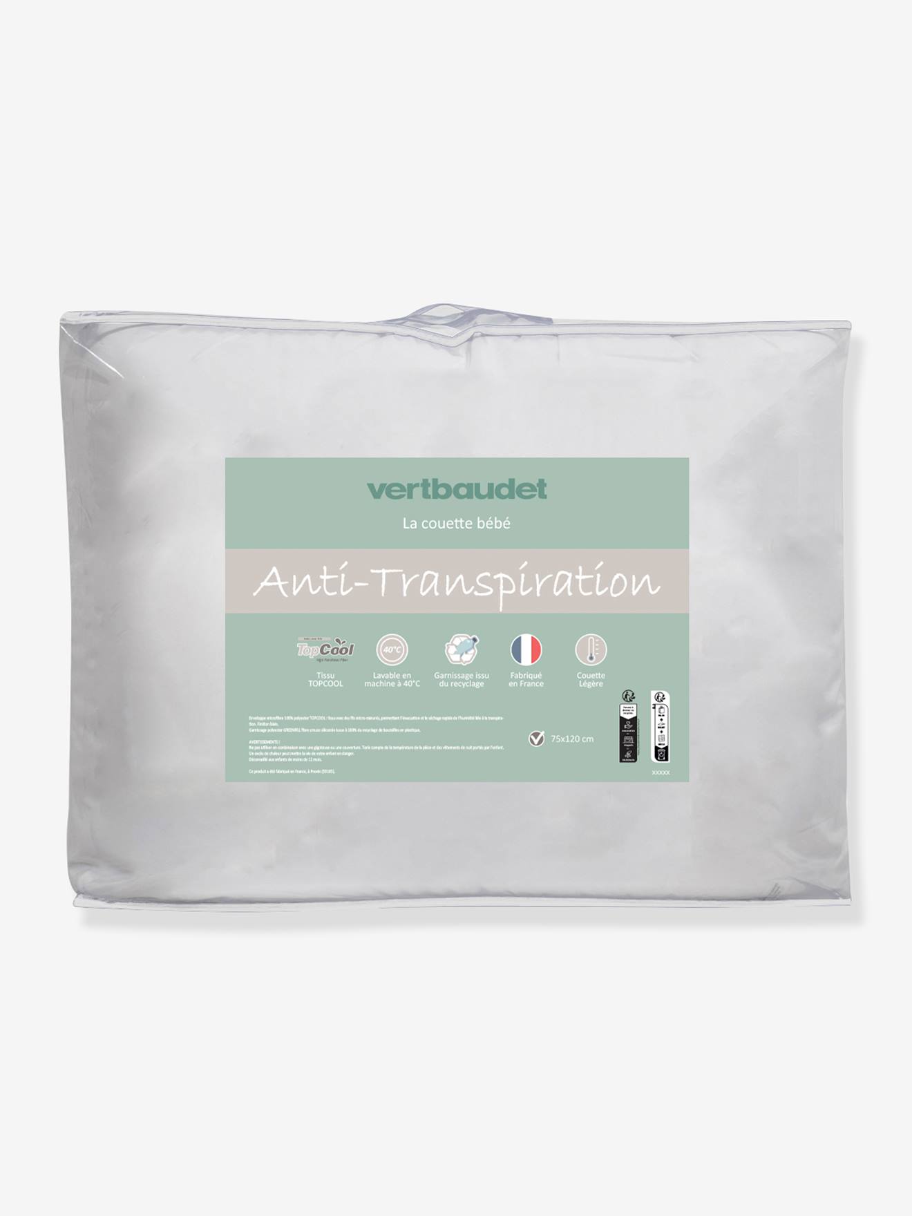 Light Microfibre Duvet with TOPCOOL® Heat-Regulation