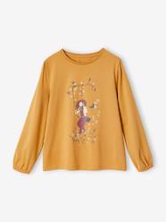 Girls-Tops-T-Shirts-Long Sleeve Top with Muse Motif for Girls