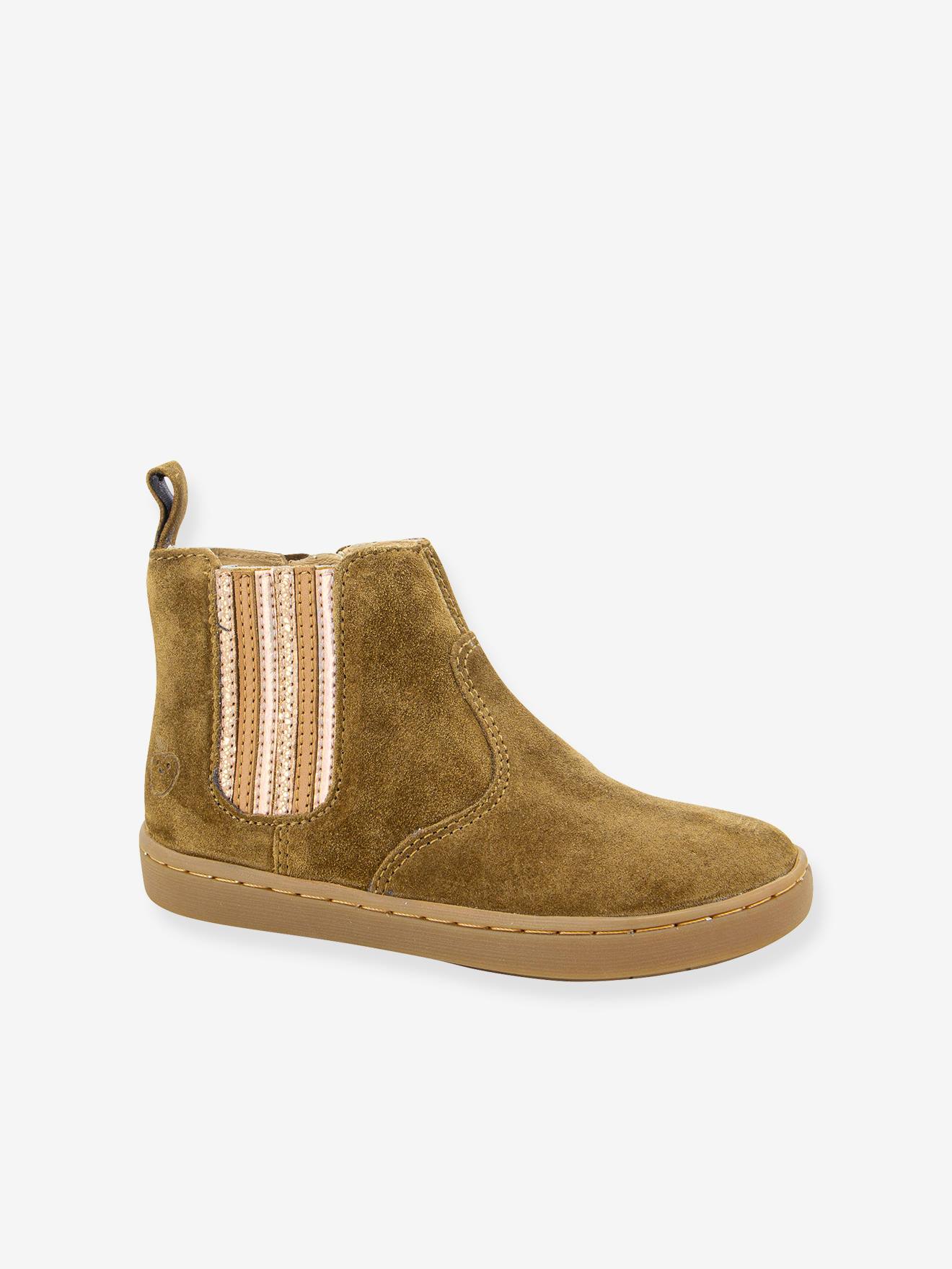 Boots for Babies, Play New ShineVelours by SHOO POM(r) camel