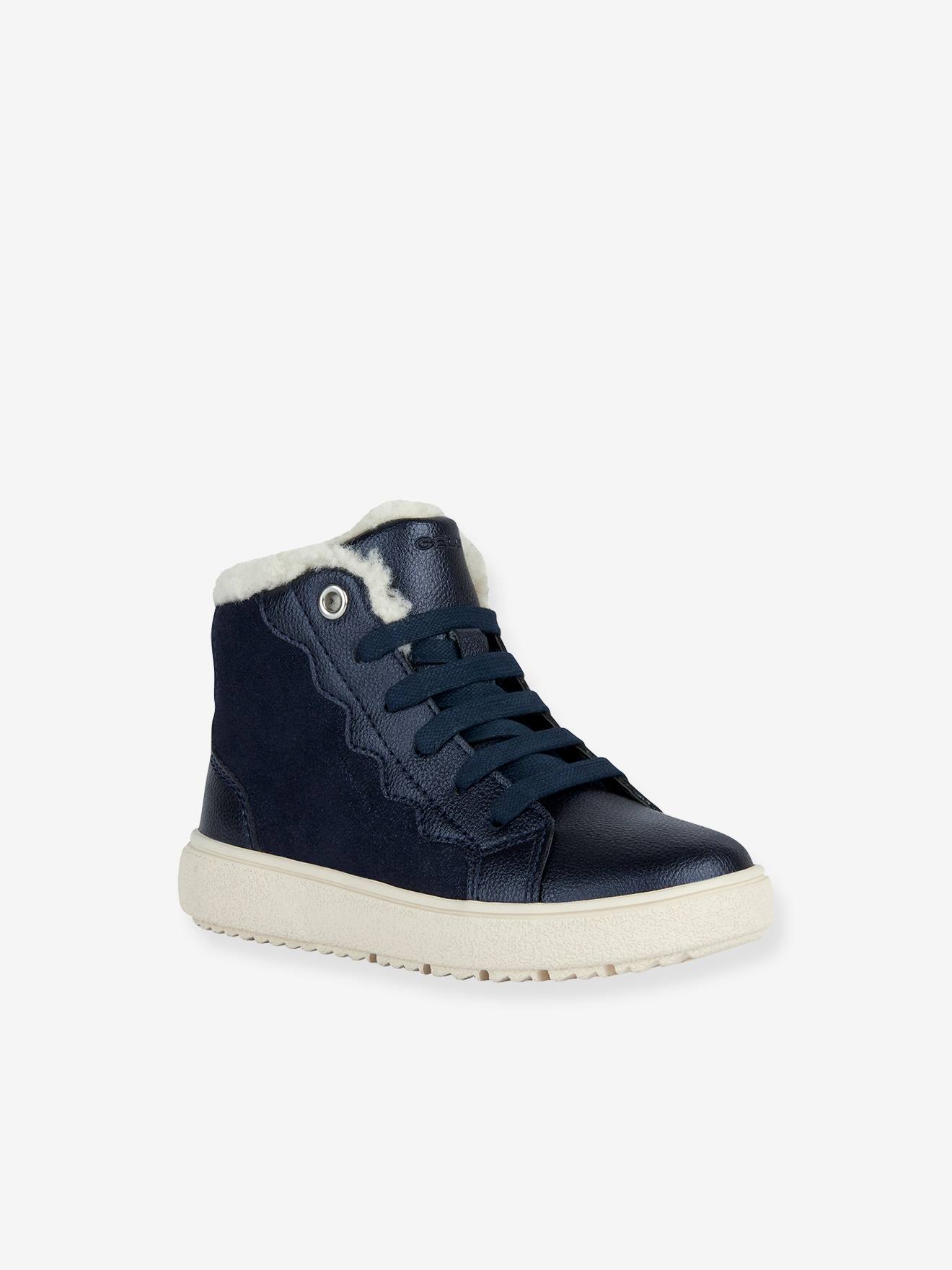 High top sneakers hot sale with fur