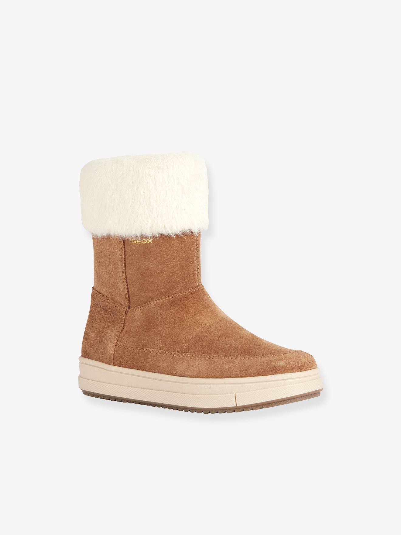 Furry Boots for Children, J Rebecca Girl WPF by GEOX(r) camel