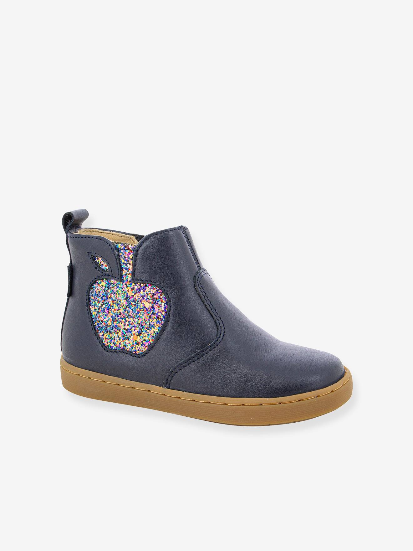 Play New Apple Boots for Babies, by SHOO POM(r) navy blue