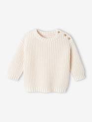 Baby-Jumpers, Cardigans & Sweaters-Rib Knit Jumper for Babies