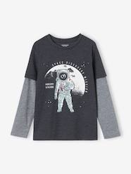 Boys-Tops-T-Shirts-Double-Sleeve Top for Boys