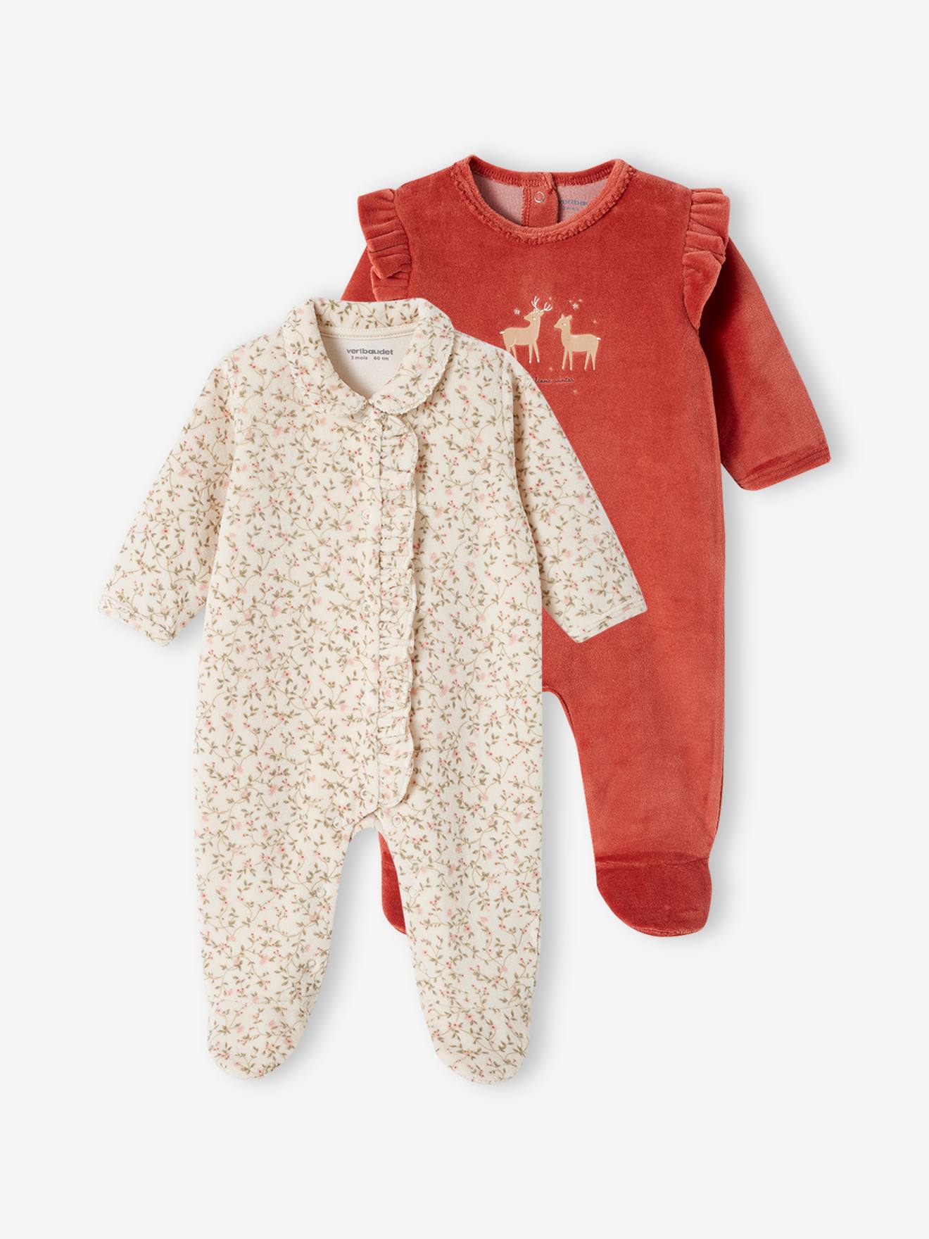 Sleepsuits in Velour