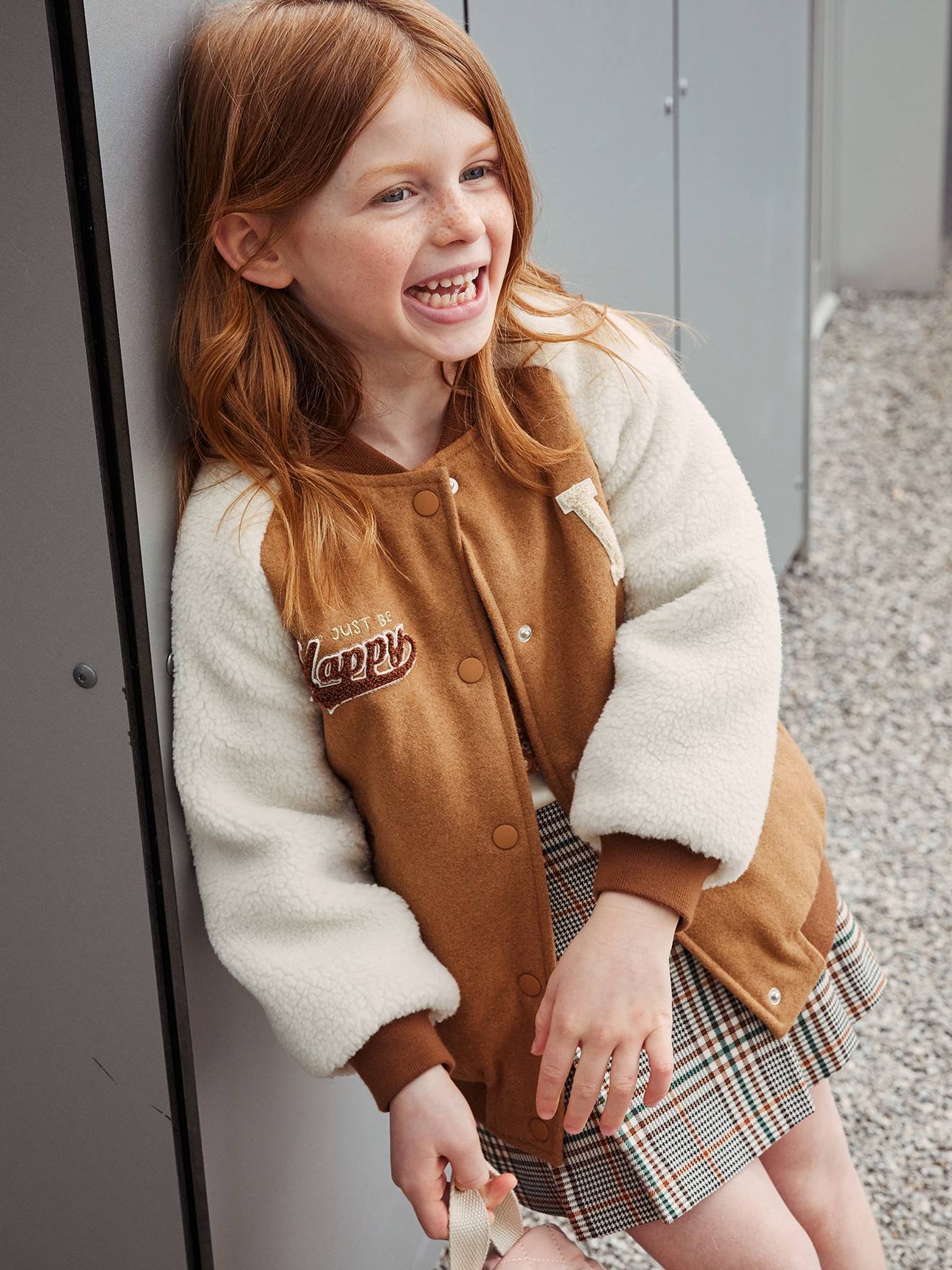 Girls boucle jacket sale