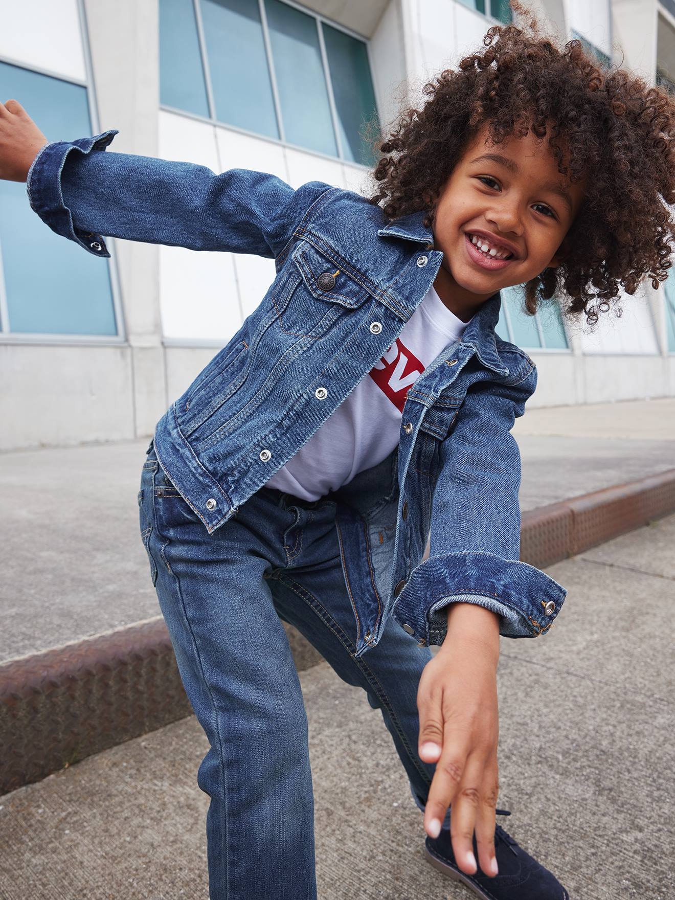 Levi's Boys' Denim Trucker Jacket