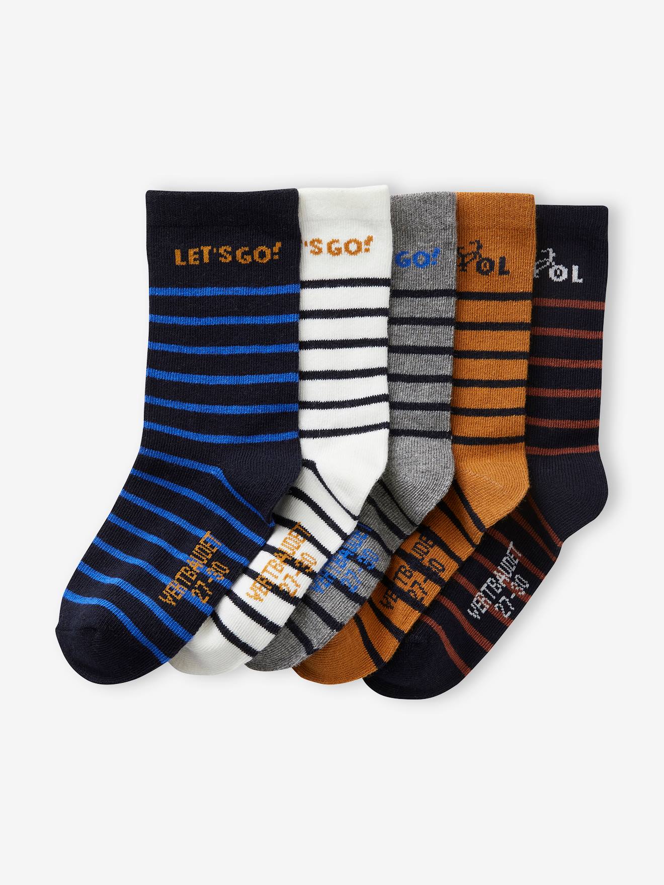 Pairs of Striped Socks
