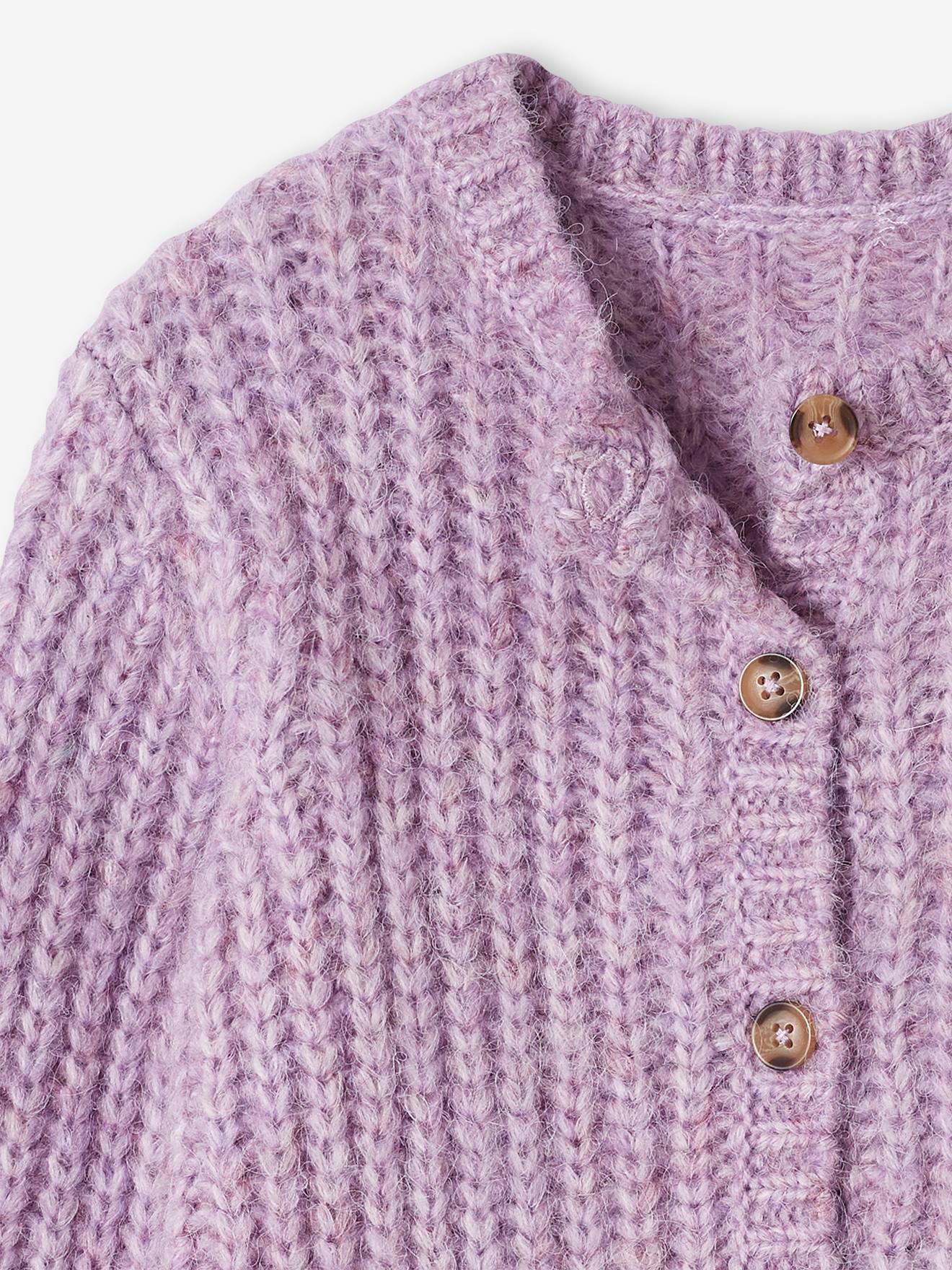 Girls shop lilac cardigan