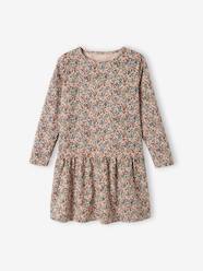 Girls-Dresses-Long Sleeve Printed Dress for Girls