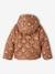 Reversible Padded Jacket with Hood, in Sherpa or Quilted, for Girls hazel 