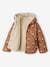 Reversible Padded Jacket with Hood, in Sherpa or Quilted, for Girls hazel 