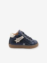 Shoes-Leather Trainers with Laces & Zip, 3470B102 by Babybotte®, for Babies