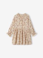 Floral Cotton Gauze Dress for Girls