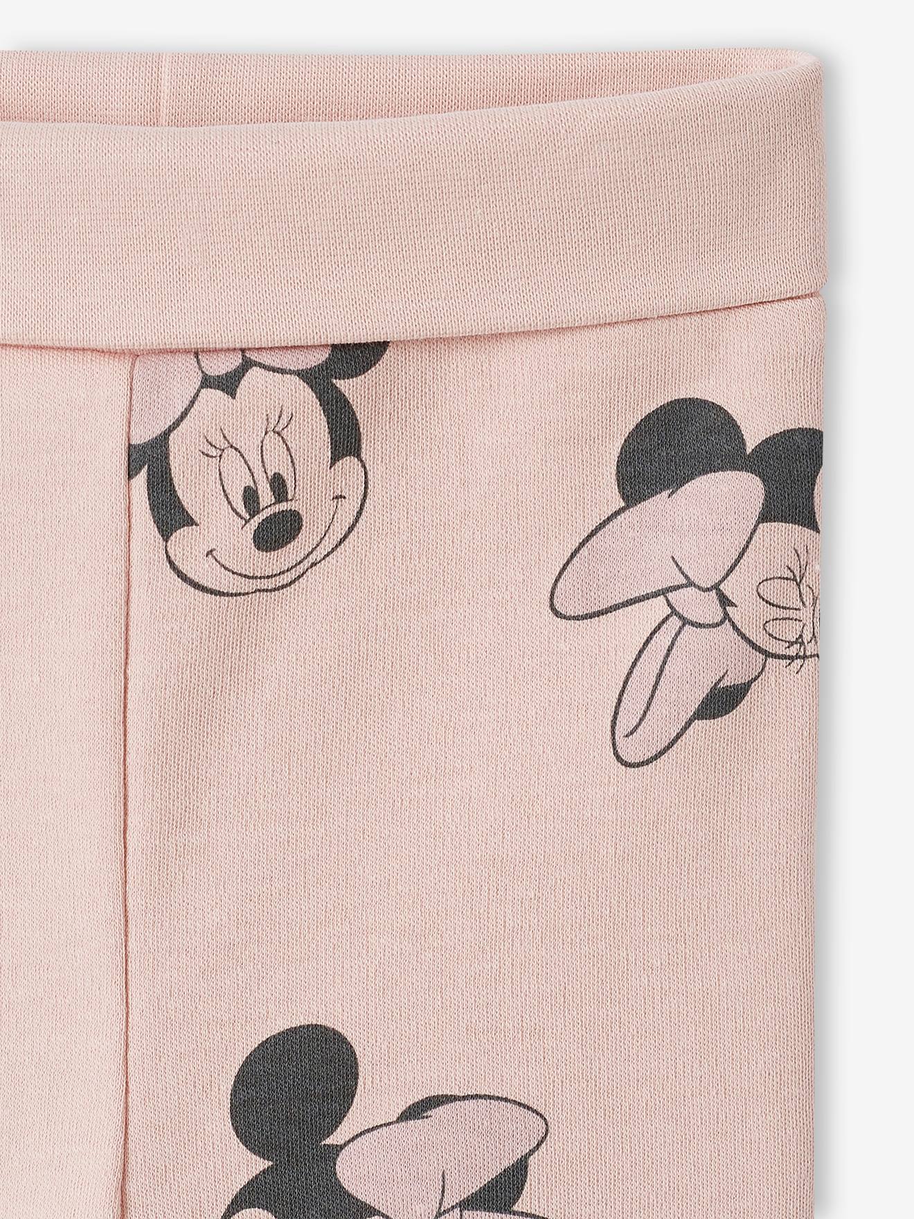 Disney Minnie Mouse Bodysuit Trousers Beanie Ensemble for Baby Girls rosy