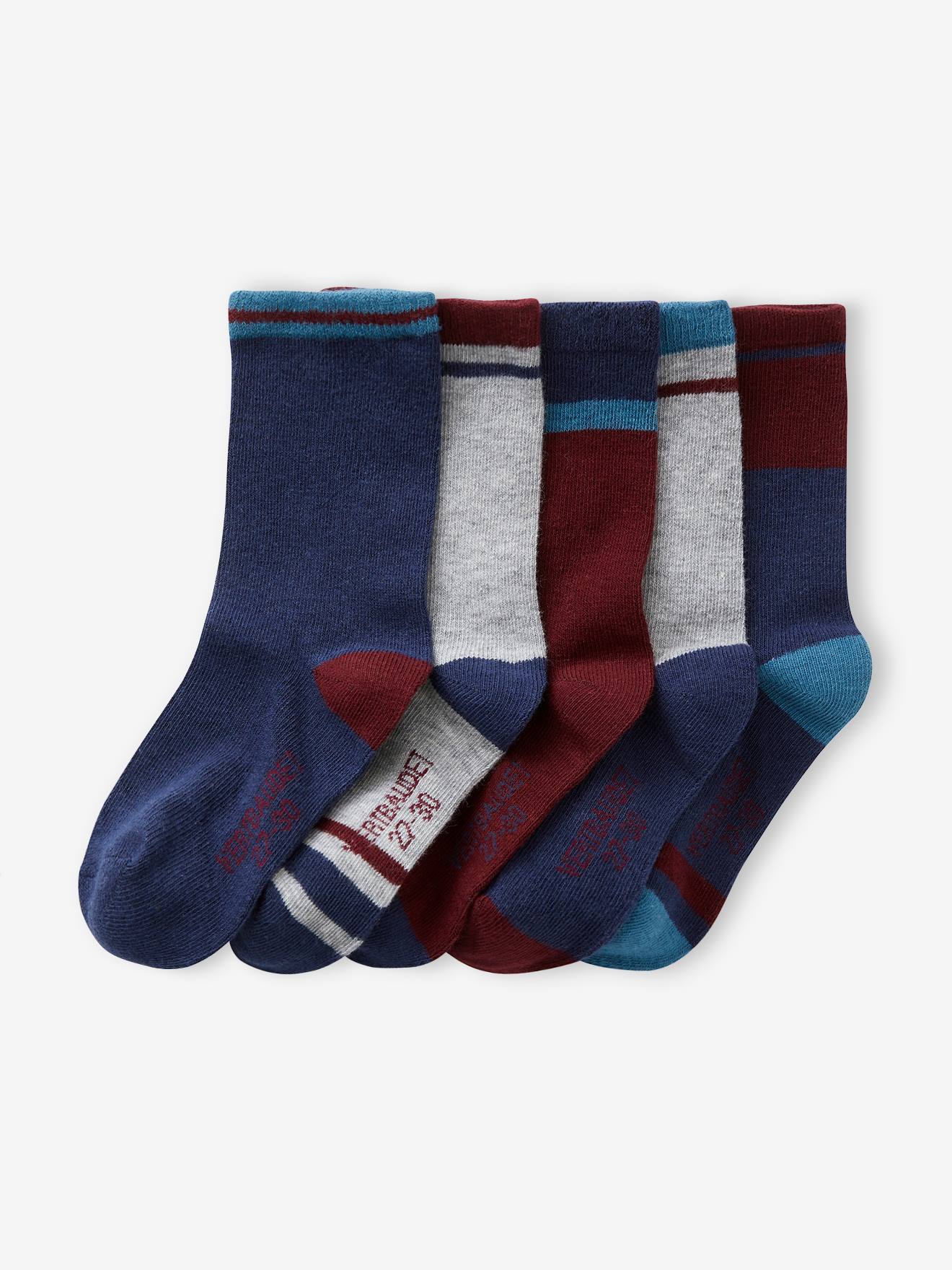 Pairs of Colourblock Socks