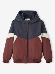 Boys-Coats & Jackets-Colourblock Windcheater Jacket for Boys