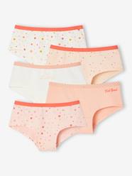 Girls-Pack of 5 Pop Shorties for Girls