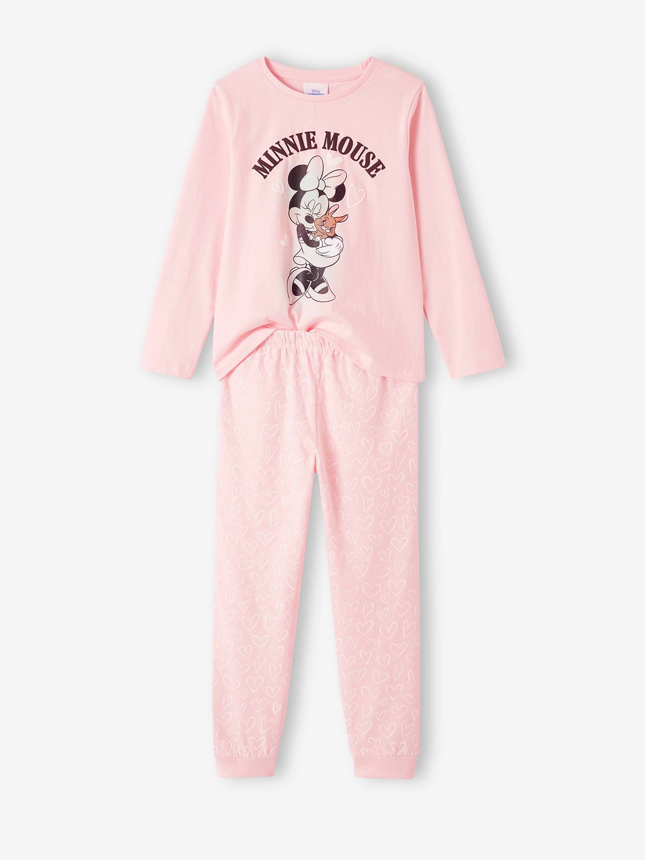 Disney(r) Minnie Mouse Pyjamas for Girls pale pink