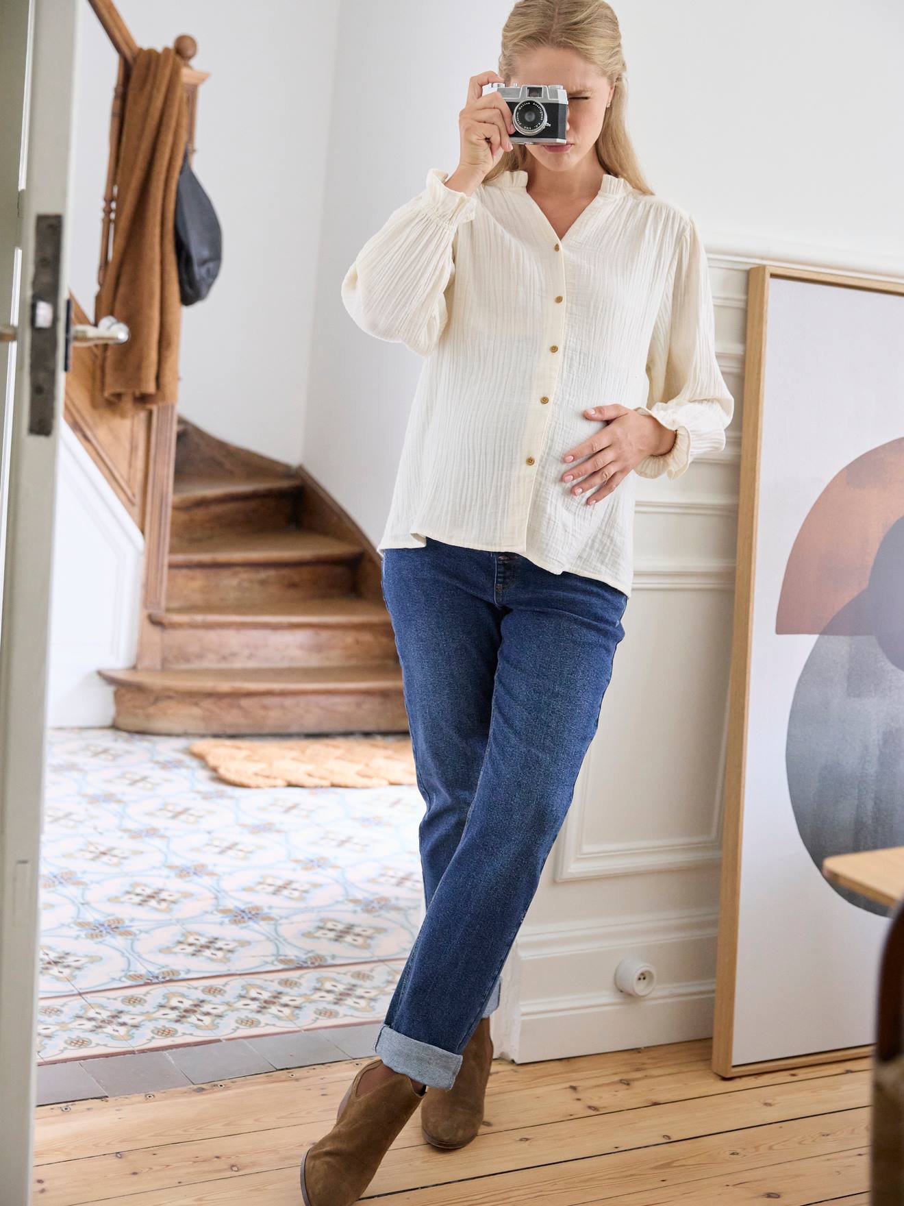 Seamless Straight Leg Jeans