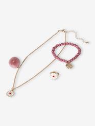 Girls-Accessories-Daisy Necklace + Bracelet + Ring Set