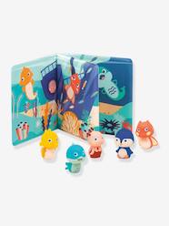Toys-Sea Puppets Book - LUDI