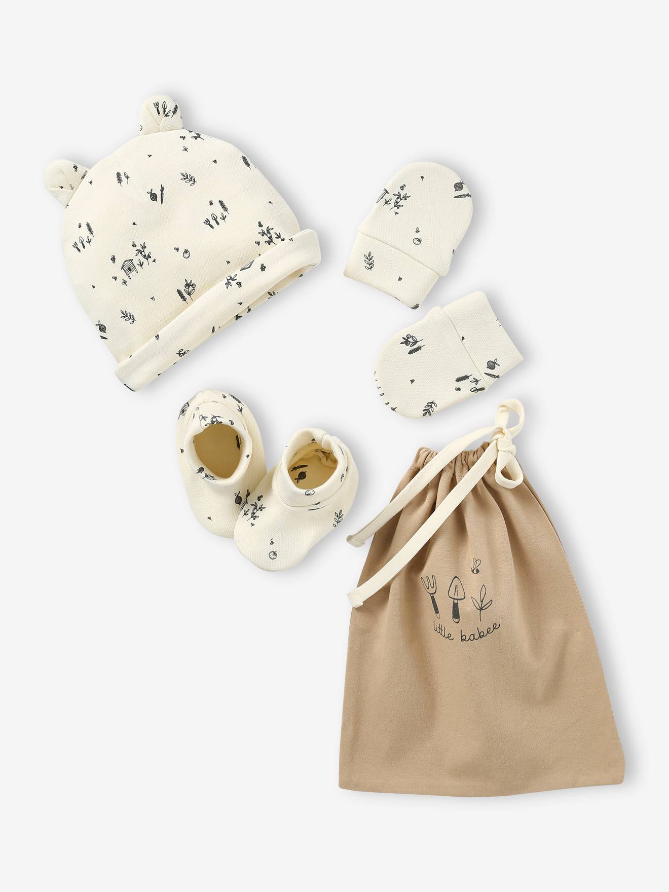 Newborn baby on sale mittens and booties