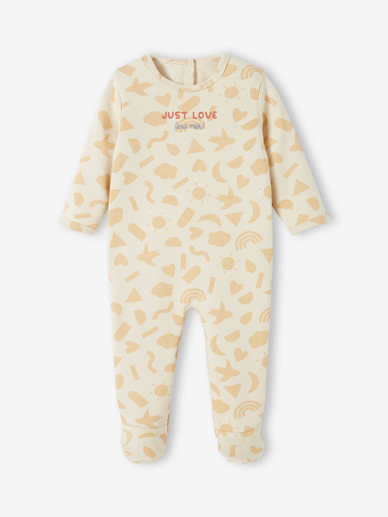 Fleece Sleepsuit in Organic Cotton