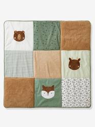 Nursery-Padded Play Mat, Green Forest
