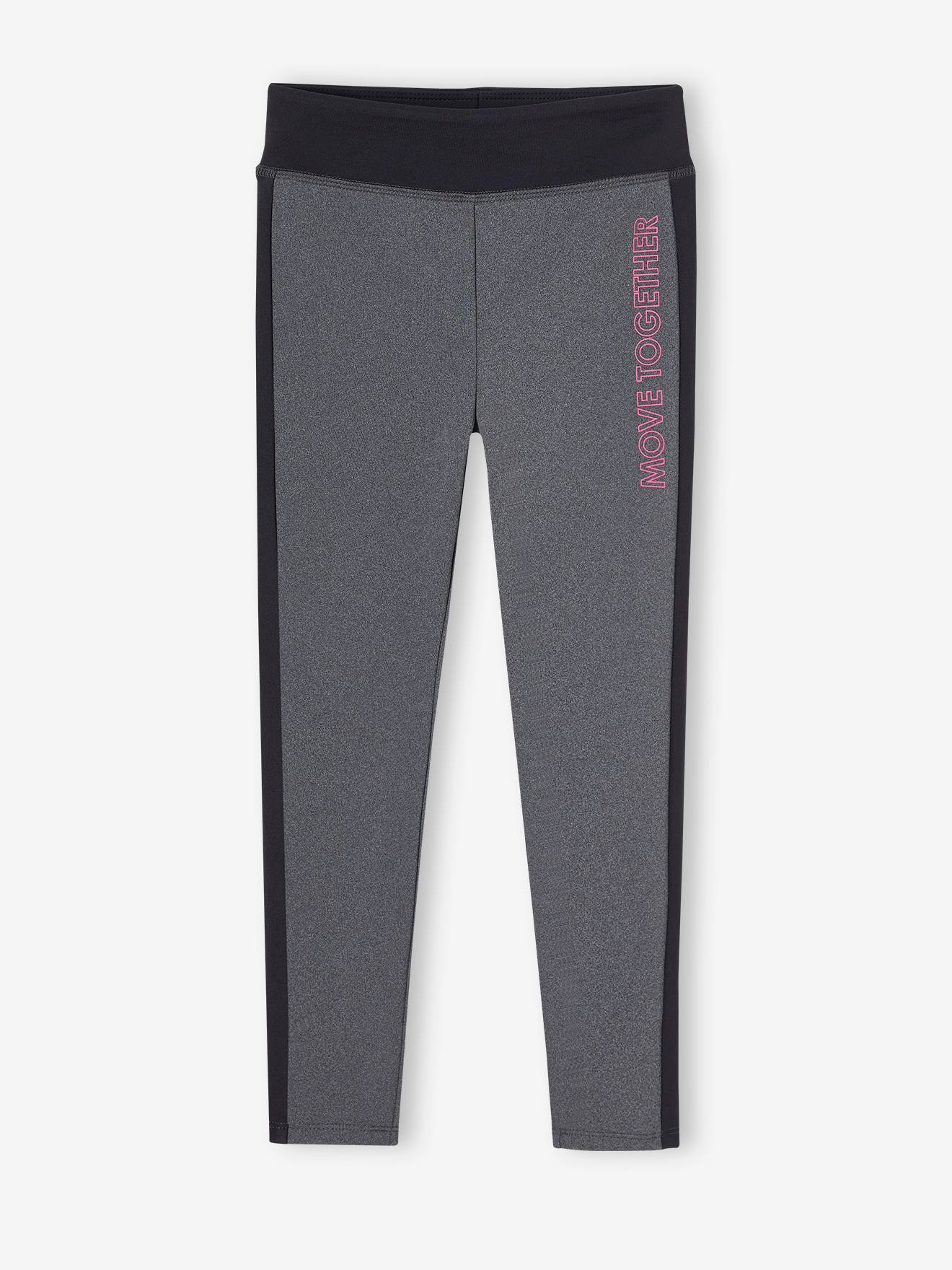 Sports Leggings with Stripe Down the Sides