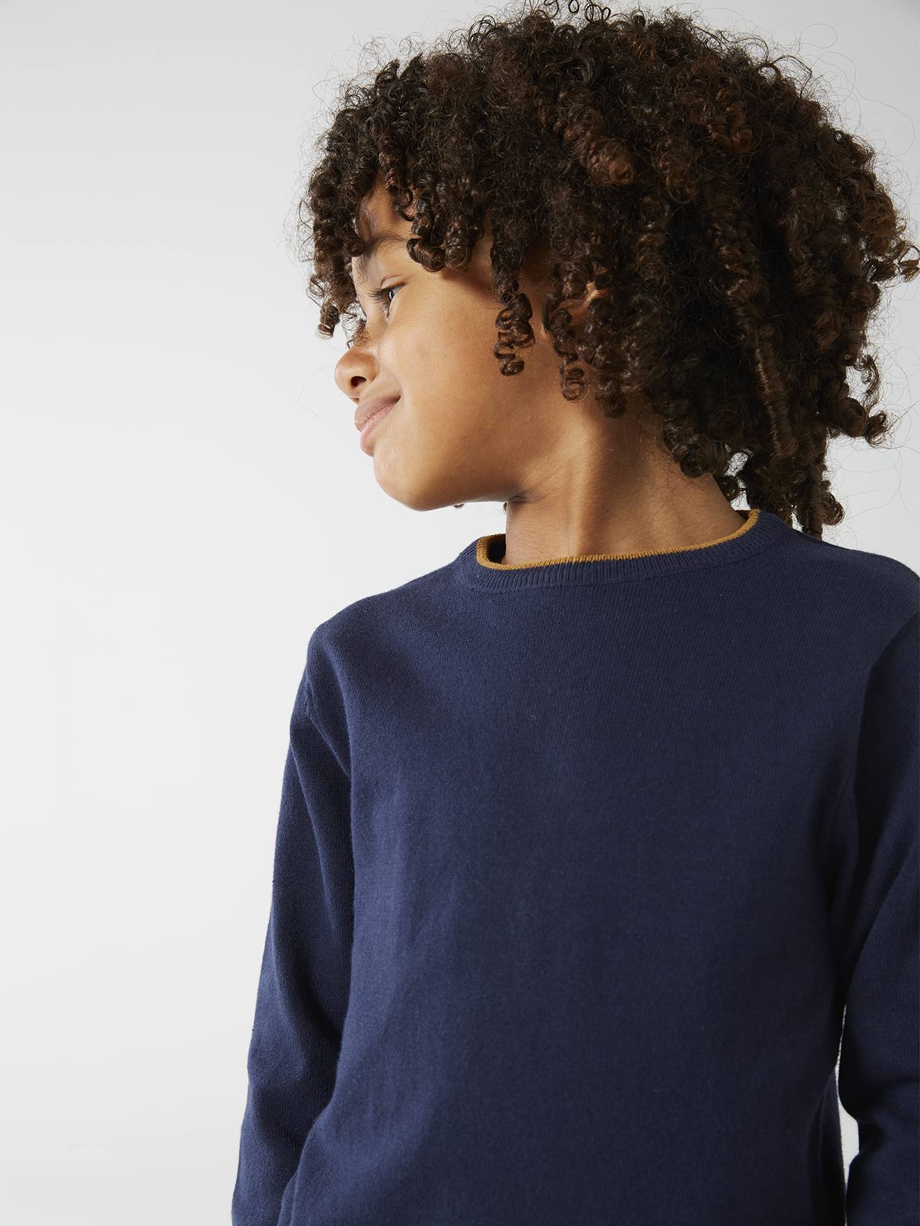 Fine Knit Colour Jumper