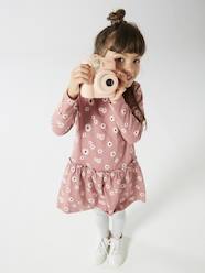 Girls-Dresses-Long Sleeve Printed Dress for Girls