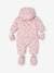 Pramsuit with Mittens & Booties for Babies, 2-in-1 mauve 