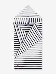 Baby-Striped Bath Cape in Towelling, PETIT BATEAU