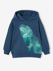 Boys-Neon Dino Hoodie for Boys