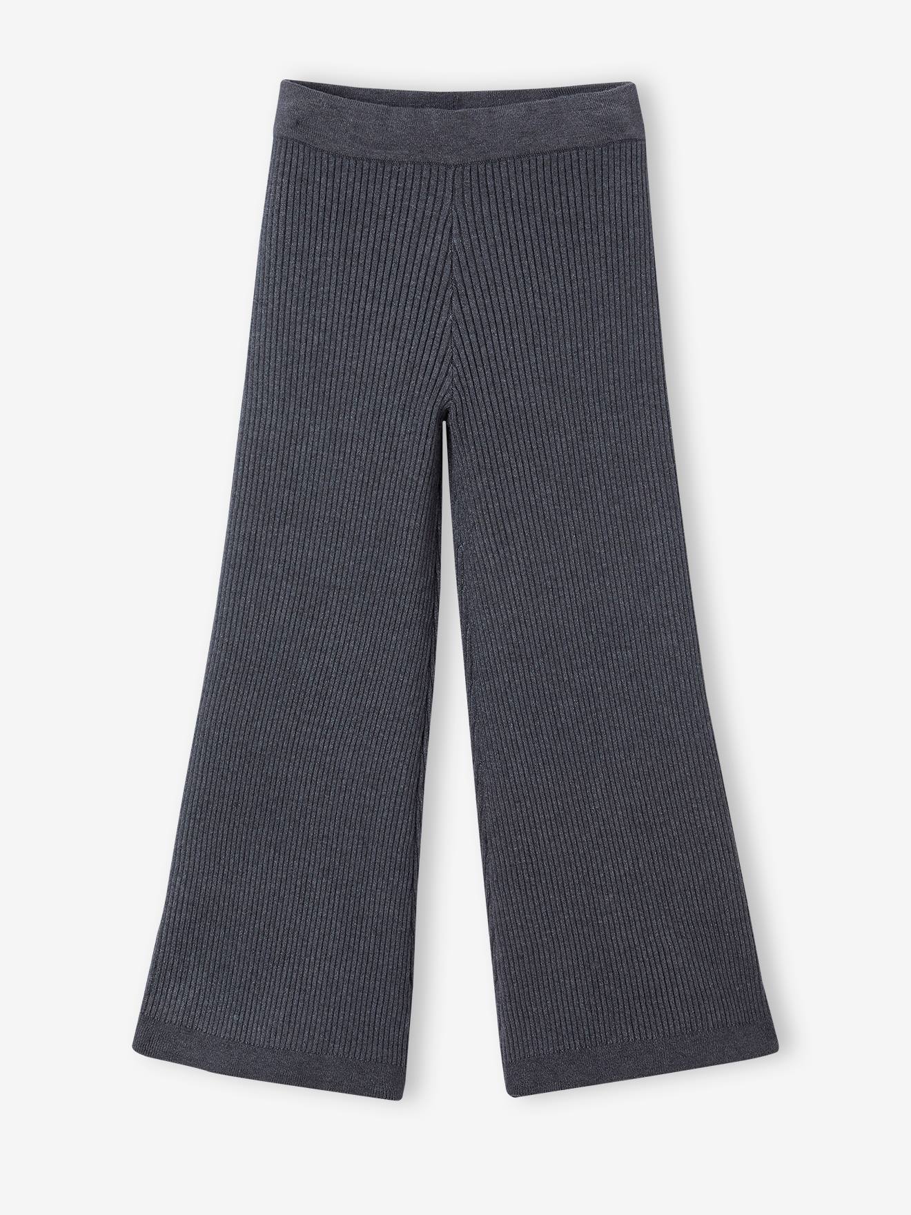 Wide Trousers in Very Soft Knit